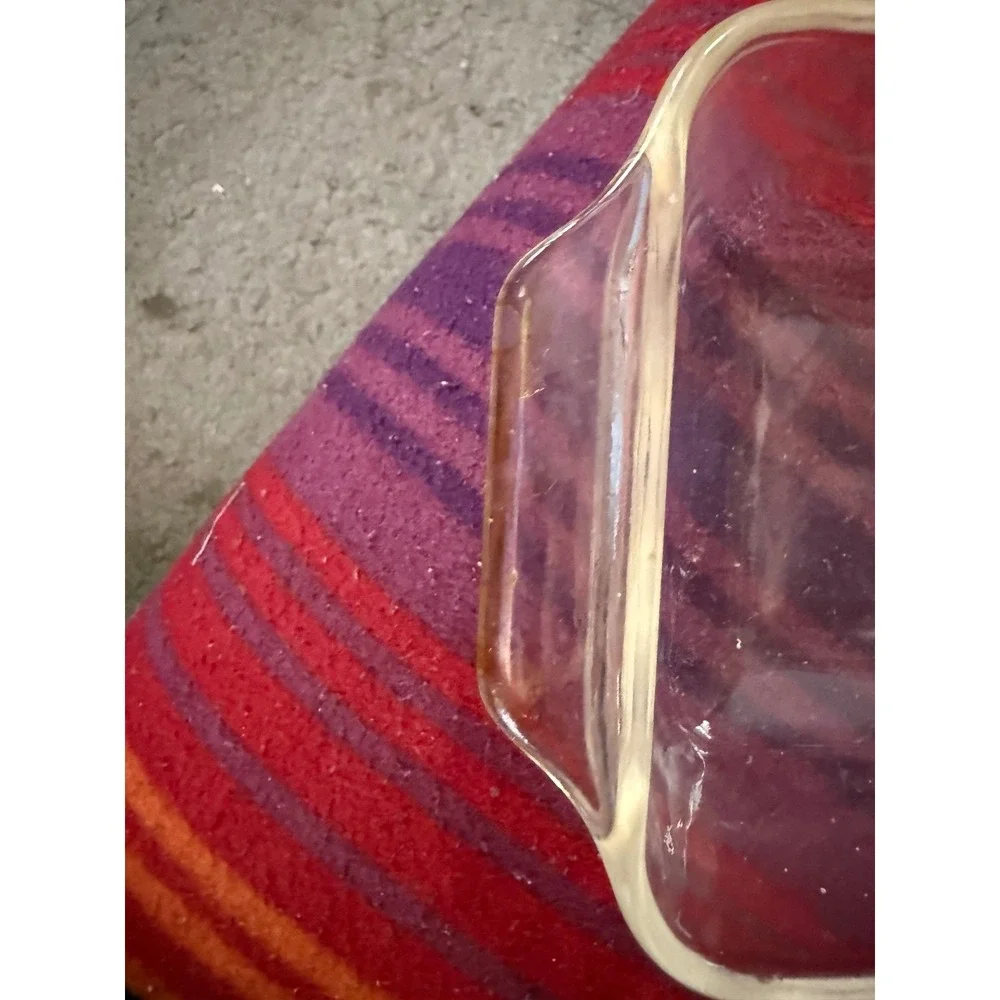 Anchor Hocking Fire King Glass Rectangular Baking‎ Dish Clear Ovenware